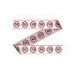 Udo Schmidt caution tape warning tape traffic sign 50 red white Length 15m (Toys)