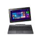 Asus T100TA-DK024H 25.60 cm (10.1 inches) Convertible Tablet PC (Intel Atom Z3775, 1.4GHz, 2GB RAM, 64GB eMMC, Intel HD, Win 8, touch screen) gray (Personal Computers)