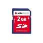 AgfaPhoto Secure Digital (SD) 2GB Duo Memory Card (optional)