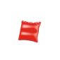 Beach cushion / beach bag - inflatable - red / white - dimensions approx 32 x 34 cm (45018) (Misc.)