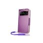 Flip Cover Cell Phone Case Cover for Samsung Galaxy S4 i9500 (Samsung Galaxy S4, purple)
