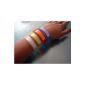 CombiSet 4x SOS safety emergency bracelets for children and adults, reusable, anti-allergic, 4 colors (baby products)