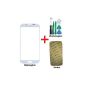iTech Germany Samsung Galaxy S4 display glass and white - High-quality repair kit Front Glass Display Glass for i9500 i9505 LTE with tools and adhesive film (Fast, Free Delivery from Germany!) (Electronics)