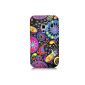 Xtra-Funky Case / Cover, soft silicone case for Samsung Galaxy Ace 2 i8160, Flower butterfly motif B9 design (Personal Computers)