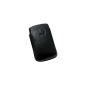 SUNCASE Leather Case for Sony Ericsson Xperia X10 Mini Pro Black (Germany Import) (Accessory)