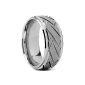 Mens tungsten carbide wedding ring grooves, 9mm size 57 to 70 (Jewelry)