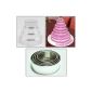Wedding cake mold round baking dish set of 4 cake pans / tins by EUROTINS (household goods)