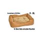 Dog Bed Dog Bed Benito - easy to clean - soft teddy fur cushion - beige - (Misc.) In various sizes