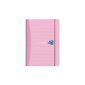 Oxford 353012365 - Hard cover pink, A5, squared (Office supplies & stationery)