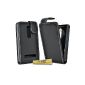 Master Accessory Leather Case for Nokia Asha 210 Black (Accessory)