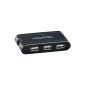 c-enter USB Switch for 3 USB devices to 2 PCs