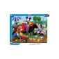 Nathan - 86101 - Frame Puzzle - 35 Pieces - Mickey and his Friends in the Garden (Toy)