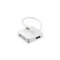Mini DisplayPort adapter to HDMI / DVI / DisplayPort for Apple Mac MacBook Pro Air Thunderbolt (MDP) (Electronics)