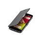 youcase - LG G2 Mini Slim Flip Case Protective Case Cover Smart Cover Klapptasche magnetic black (Electronics)
