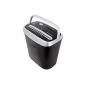 Olympia PS 43 CCD shredder for documents, Cross Cut 4 x 30 mm, 5 sheets paper capacity, Shreds credit cards, DVDs and CDs, Black / Silver (Office Supplies)