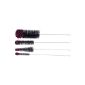 REDECKER Cleaning Brushes Set of 4 black bristles, purple wool (household goods)