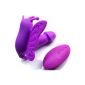 WANGOLS Butterfly Double silicone vibrator with 20 MEMBERS PROGRAMS + G spot stimulation wireless remote control (Personal Care)