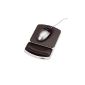 Premium Fellowes mouse pad with wrist Grey (UK Import) (Office Supplies)