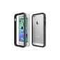 Apple iPhone 5S Tech Armor / iPhone 5 BLACK / SLATE EdgeProtect PC / TPU Bumper Case (Accessory)