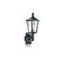 Steinel Outdoor Lamp L 15 black, sensor wall light with 180 ° motion at a range of max.  10 m, 617 813 (household goods)