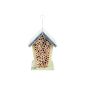 Esschert Design apiary, insect house with metal roof for hanging or placing, about 15.2 cm x 12.7 cm x 20 cm (garden products)