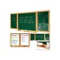Table double meaning for Children - Grand chalkboard and magnetic wall - with letters (Toy)