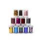 12 Manicure Nail Stickers Metallic Foil Roll Star Nail Art Tip Transfer (Miscellaneous)