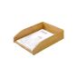 Rexel bamboo basket, nature (office supplies & stationery)