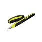 Pelikan P57M Jugendfüllhalter style spring M, black / neon yellow (Office supplies & stationery)