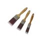 Silverline 675077 Set of 3 synthetic brushes (Tools & Accessories)