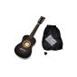 Ts Ideas Children guitar toy guitar made of wood 59 cm from 3 years with case and spare strings (Electronics)
