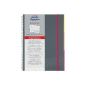 Avery 7015 Plastic Cover Notebook notizio, double spiral, checkered, DIN A5, 90 g / m², 90 sheets, gray (Office supplies & stationery)