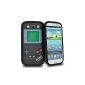 Cover shell protection Game Boy Silicone Case for Samsung Galaxy S3 i9300 COLOR BLACK BLACK (Electronics)