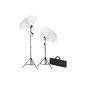 Kit photo studio with lights, feet and umbrellas (Electronics)