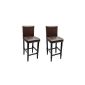 Set of 2 bar stool
