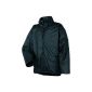 Helly Hansen Workwear Raincoat waterproof Voss Jacket, navy blue, 70222 (tool)