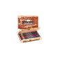 Noise Chocoholics wooden box with 12 sticks, fine dark chocolate, 4 varieties, 480 g, 1-pack (1 x 480 g) (Food & Beverage)