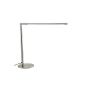 Yorbay® LED table lamp 48 SMDs desk lamp 3W Dimmable chrome warm white + TÜV and CE certified power supply
