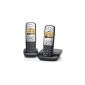Gigaset A400 Duo DECT cordless telephone, incl. 1 additional handset (Electronics)