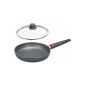 Woll Nowo Titanium pan 24 cm 5 cm high incl. Glass cover (household goods)