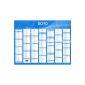 QUO VADIS Civil Calendar 2016 bank blue 550 x 405 mm (Office Supplies)