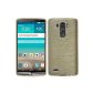 Silicone Case for LG G3 - brushed gold - Cover PhoneNatic ​​Cover + Protector (Electronics)
