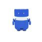 DJDROID Mini Speaker - Robot for iPhone / iPad 2 / iPad 3 / smartphones / MP3 players / laptops - Color: Blue (Electronics)