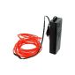 iClever® red neon lights 3m EL Wire EL cable for Christmas parties, rave parties, Halloween costume or a retail store display