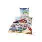 Global Labels G 67,600 AB1 100 Angry Birds - Cliffhanger Wendebettwäsche Renforcé 135 x 200 duvet cover and pillowcase 80 x 80 cm (household goods)