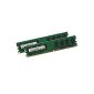 Dual Channel Kit SAMSUNG 2 x 2 GB = 4GB DDR2-800 DIMM 240 Pin (800MHz, PC2-6400) M378T5663QZ3-CF7 doubleside for DDR2 Computer Systems (Electronics)