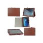 [Bamboo] Smart Cover Case PU Leather Case With Hand To Support Functions Asus Memo Pad 10 ME102A 10.1 
