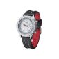 Detomaso - SL1624C-CH - Men's Watch - Analog Quartz - Silver Dial - Black Leather Strap (Watch)