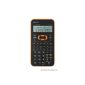 EL-531 XH-YR, Scientific Calculator with 2-line, color orange, SEK I & II, 272 functions, battery