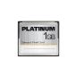 Platinum Compact Flash (CF) 1 GB memory card (original commercial packaging) (Accessories)